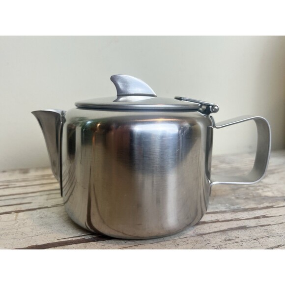 Old Hall Other - Rare Vintage MCM Old Hall Stainless Steal Teapot 3/4pt Modern Art Deco Retro